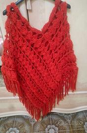 Poncho in lana