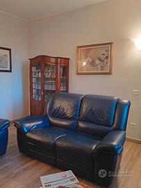 Divano 2 posti  pelle con meccanismo