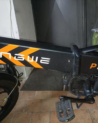 Bici elettrica pieghevole 