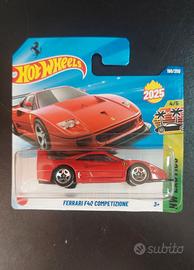 Ferrari F40 Competizione rossa hotwheels