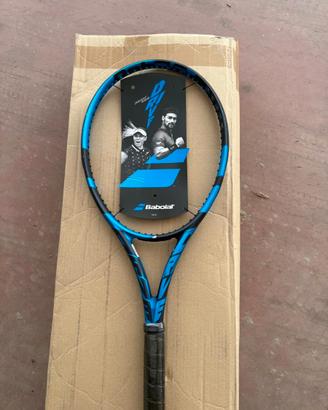 babolat pure drive 300gr _ 16/19 _ manico 2 NUOVA