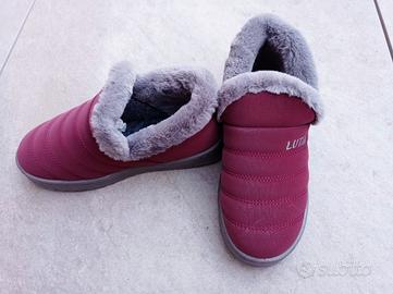 Scarpe calde antiscivolo da casa