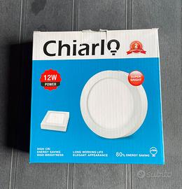 Plafoniera Faretto LED Chiarlö 12W
