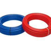 2 Rotoli Tubo multistrato 20mm Blu-Rosso