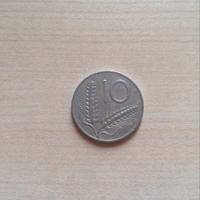 MONETA DA LIRE 10 - ANNO 1954