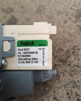 Pompa di Scarico Lavatrice Indesit W10920893