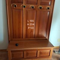 Mobile da ingresso in legno
