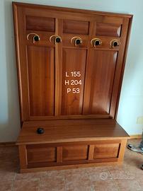 Mobile da ingresso in legno