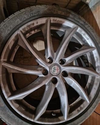Cerchi Giulia da 18 con gomme m+s