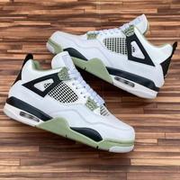 Scarpe da basket Air Jordan 4 "Oil Green" Sage 41