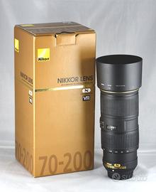 Nikon obiettivo Nikkor AF-S 70-200/4 ED VR