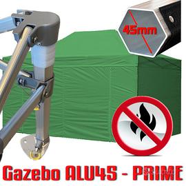 Gazebo 3x4,5m verde prime CERTIFICATO professional