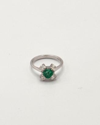 Anello oro bianco 18kt