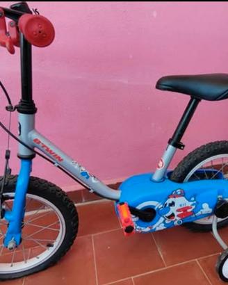 Bicicletta Bambino BTWIN Ruote 14 Pollici