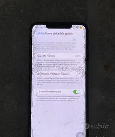 Iphone 11  pro max per ricambio batteria