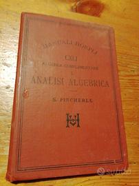 Analisi algebrica manuali Hoepli Pincherle 1893