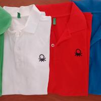 Polo Benetton 10-11 anni mezza manica