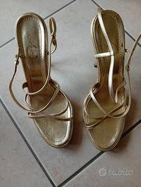 Sandali Oro "Casadei"