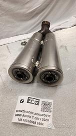 TERMINALE SCARICO SILENZIATORE AKRAPOVIC BMW R NIN
