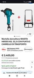 Martello demolitore Makita hm 1810