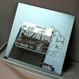 Specchio Satinato BMW E46 - 30x30
