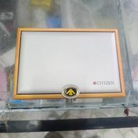 scatola Citizen per orologi in legno nuova 