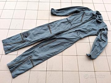 Tuta volo grigia originale pilota A.M. F-104/G-91Y