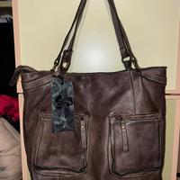 Borsa di pelle fatta a mano