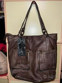 Borsa di pelle fatta a mano