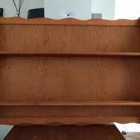 Grande piattaia in legno massello