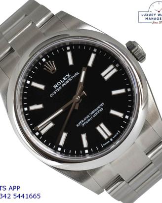 ROLEX Oyster Perpetual 134300 41MM black dial 2025