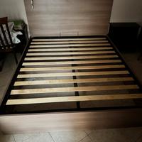 Letto matrimoniale con contenitore