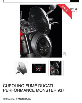Parabrezza ducati performance monster 937