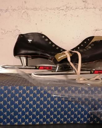 Pattini da corsa su ghiaccio Vintage