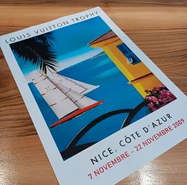 Stampa Poster Manifesti Vintage Louise Vuitton Cup