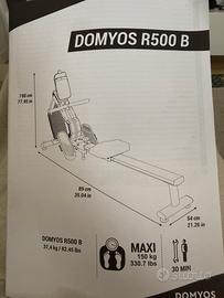 Vogatore Domyos R500 B in garanzia