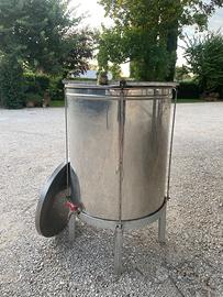 Botte  in acciaio inox  CORDIVARI ,capacità 200 L