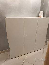 Scarpiera bianco lucido