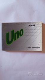 Manuale FIAT Uno uso e manutenzione