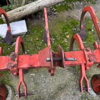 Ripuntatore agricolo 5 ancore con ruote