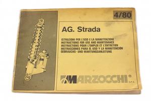 Manuale uso e manutenzione Marzocchi AG Strada