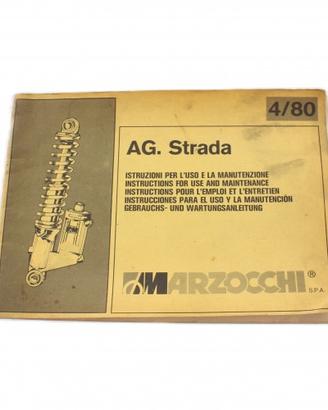 Manuale uso e manutenzione Marzocchi AG Strada
