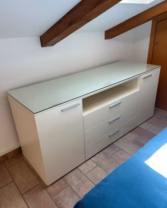 Mobile bianco 180 x 68 x 60h