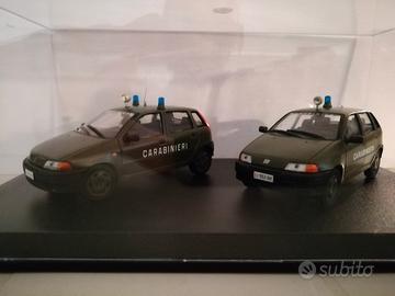 Modellino fiat punto carabinieri