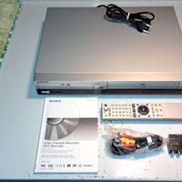 Videoregistratore vhs dvd recorder Sony RDR-VX420