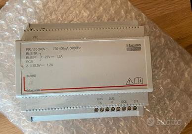 BTICINO 346050 Alimentatore Videocitofono NUOVO