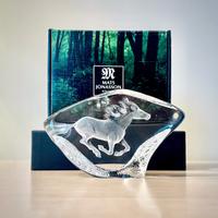 Cristallo “Horse” firmato Mats Jonasson