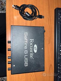 Scheda audio Focusrite Saffire 6 usb
