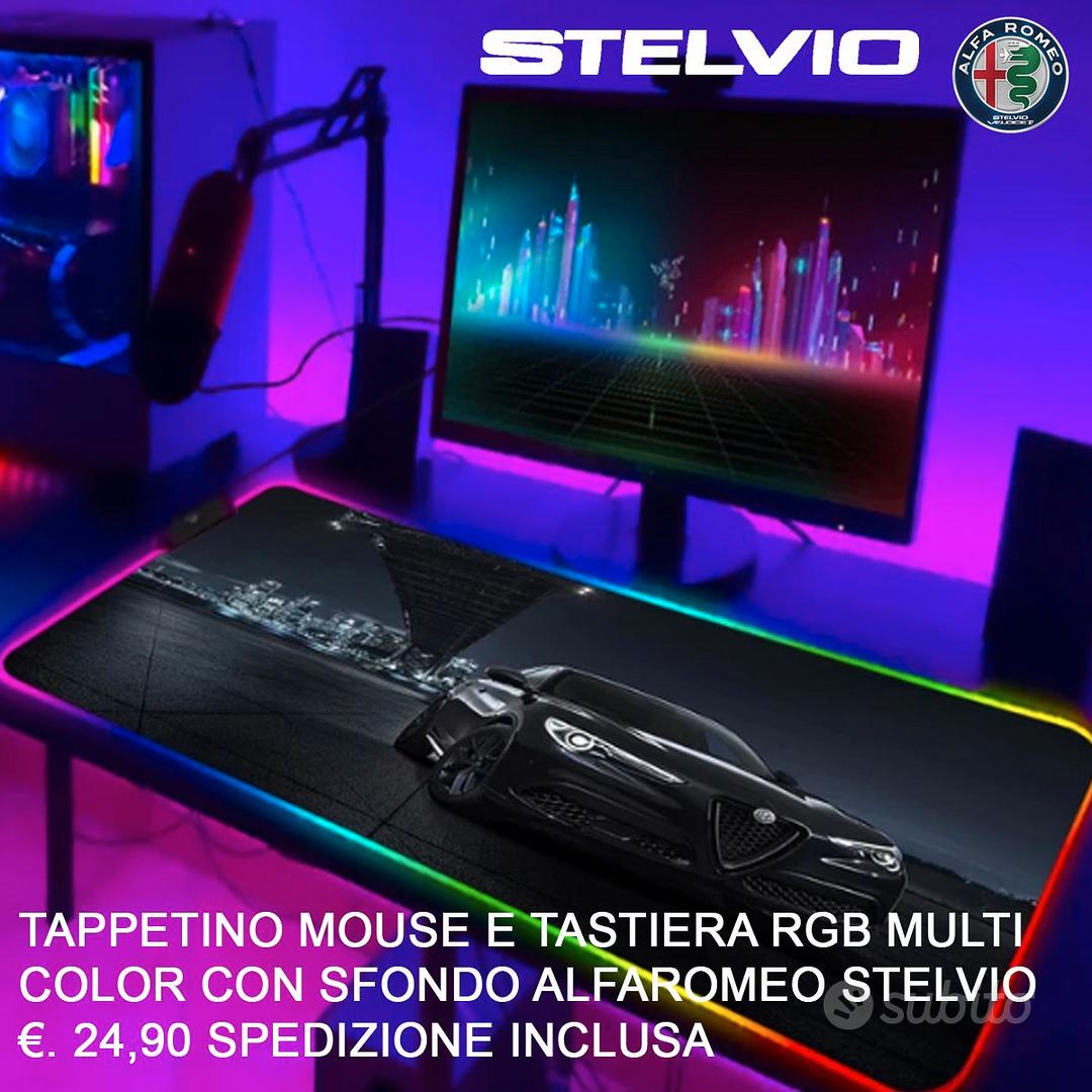 Tappetino Mouse e Tastiera Alfaromeo Stelvio - Informatica In