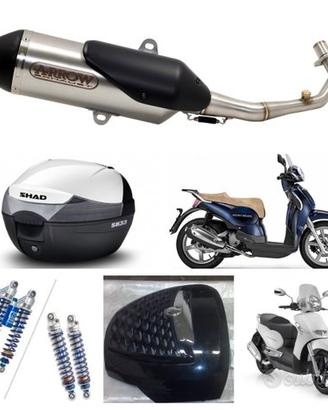 Aprilia Scarabeo ricambi scarico freni plexiglass